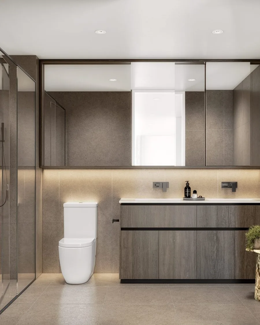 Bathroom - dark scheme